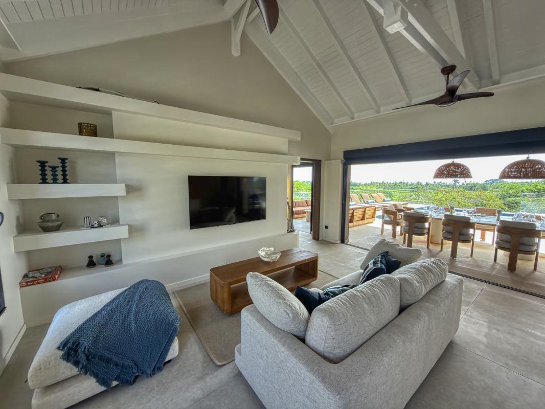 11.Location Villa piscine vue mer St François Guadeloupe_Salon